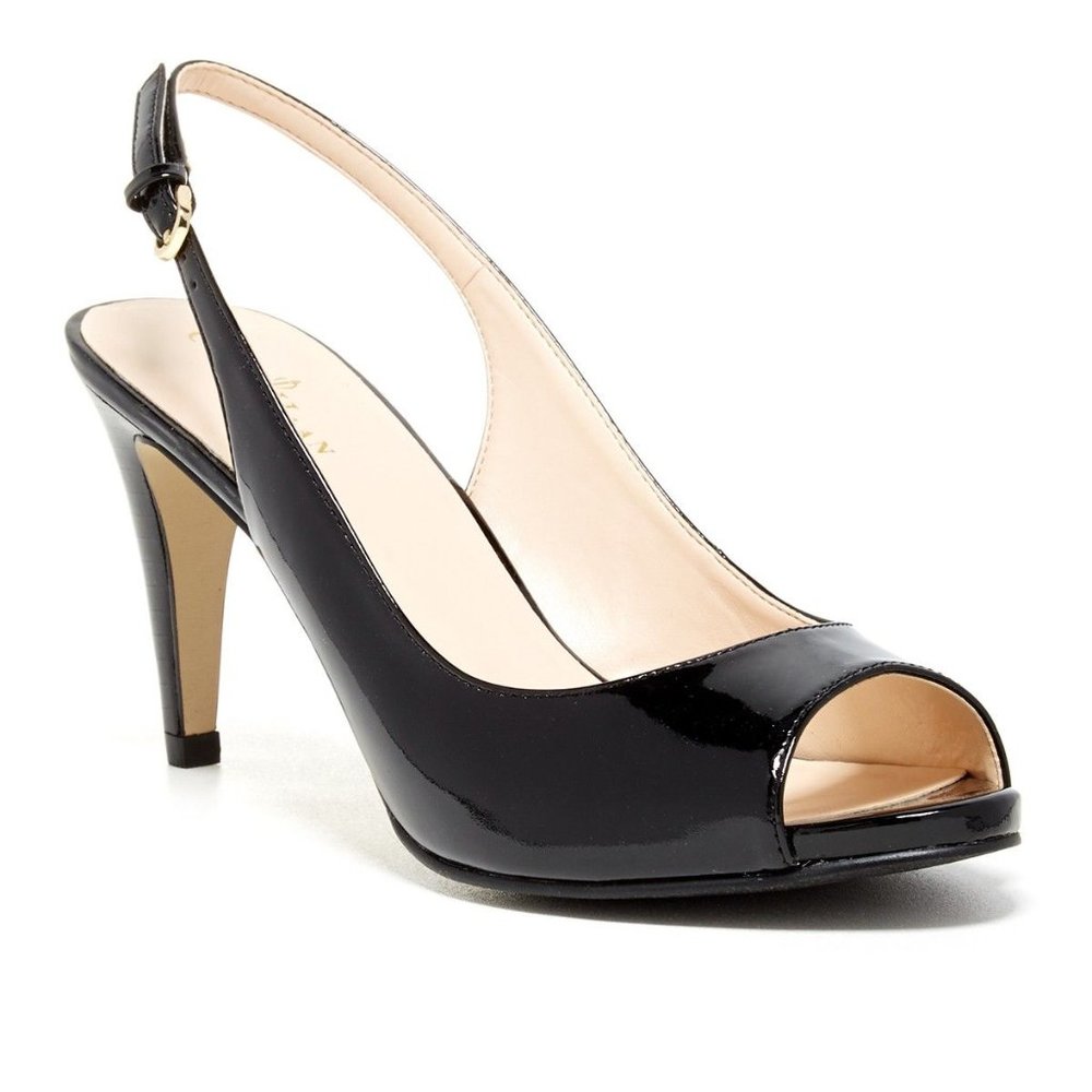 COPY - Cole Haan Peep Toe Slingbacks